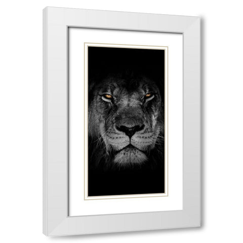 Powerful Resilience 2 White Modern Wood Framed Art Print with Double Matting by Prime, Marcus