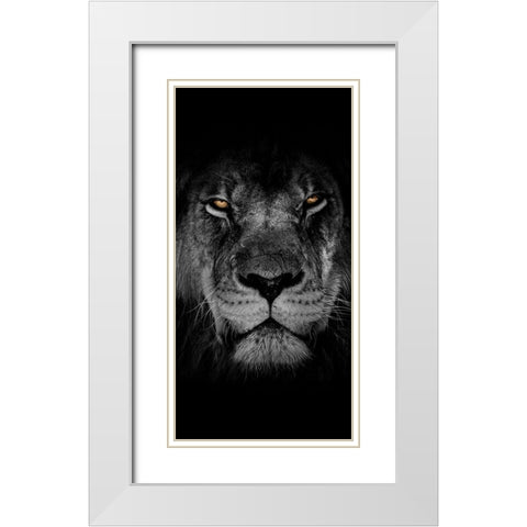 Powerful Resilience 2 White Modern Wood Framed Art Print with Double Matting by Prime, Marcus