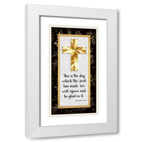 The Lords Day White Modern Wood Framed Art Print with Double Matting by Prime, Marcus