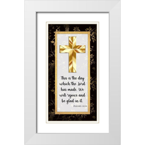 The Lords Day White Modern Wood Framed Art Print with Double Matting by Prime, Marcus