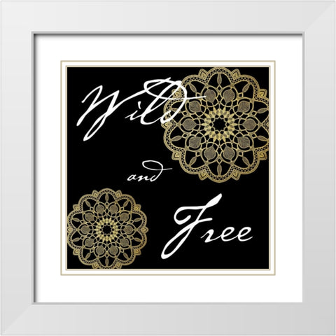 Forever Wild White Modern Wood Framed Art Print with Double Matting by Prime, Marcus