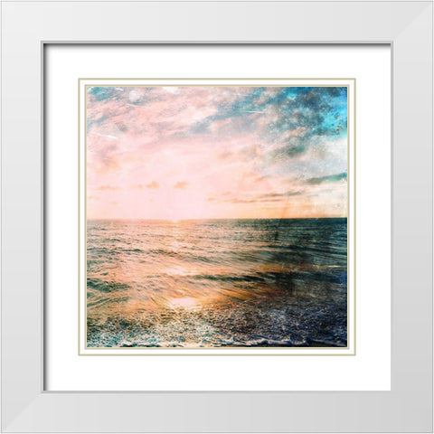 Relaxing Titan 1 White Modern Wood Framed Art Print with Double Matting by Prime, Marcus