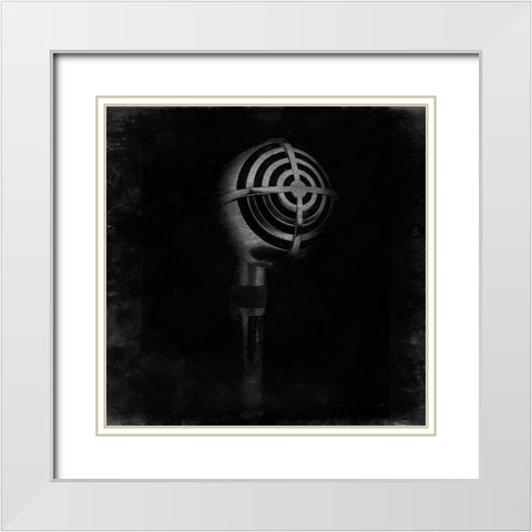 Midnight Special 2 White Modern Wood Framed Art Print with Double Matting by Prime, Marcus