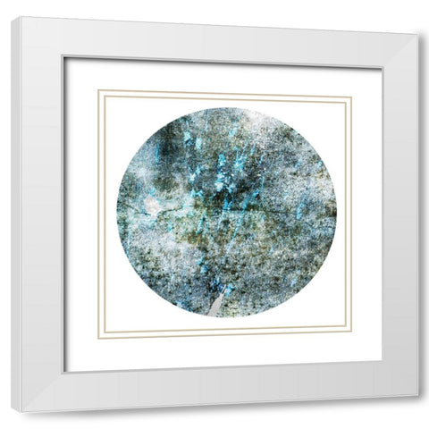 Urban Desires 2 Circle White Modern Wood Framed Art Print with Double Matting by Prime, Marcus