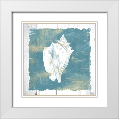 Coastal Embrace White Modern Wood Framed Art Print with Double Matting by Prime, Marcus