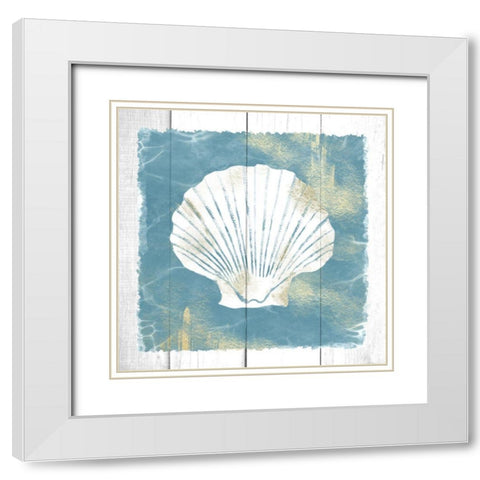 Coastal Embrace 2 White Modern Wood Framed Art Print with Double Matting by Prime, Marcus