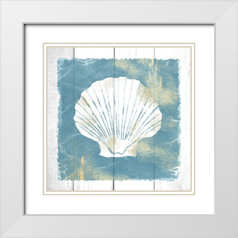 Coastal Embrace 2 White Modern Wood Framed Art Print with Double Matting by Prime, Marcus