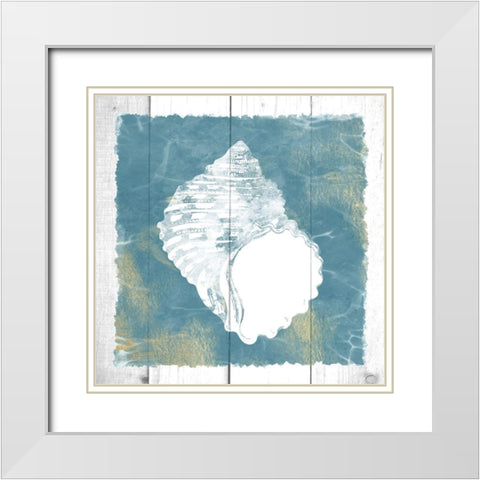 Coastal Embrace 4 White Modern Wood Framed Art Print with Double Matting by Prime, Marcus