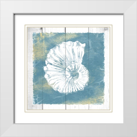 Coastal Embrace 5 White Modern Wood Framed Art Print with Double Matting by Prime, Marcus