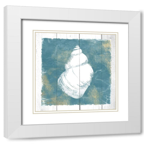 Coastal Embrace 6 White Modern Wood Framed Art Print with Double Matting by Prime, Marcus