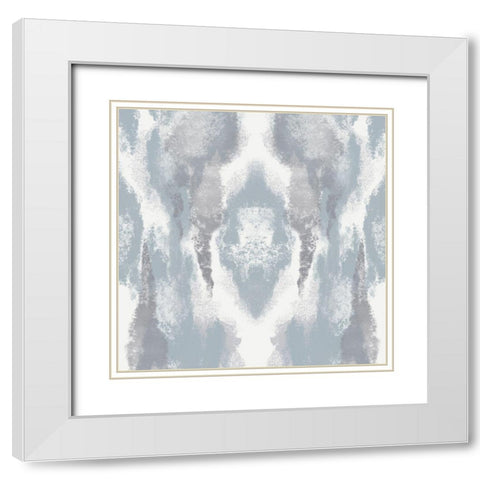 Reflected Sanity White Modern Wood Framed Art Print with Double Matting by Prime, Marcus