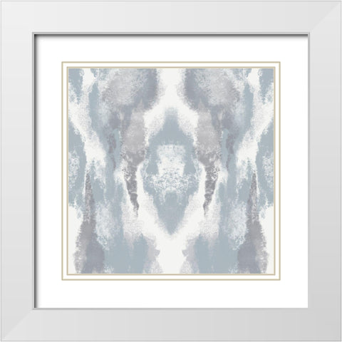 Reflected Sanity White Modern Wood Framed Art Print with Double Matting by Prime, Marcus
