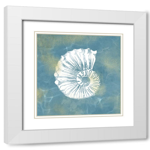 Coastal Embellishment 3 White Modern Wood Framed Art Print with Double Matting by Prime, Marcus