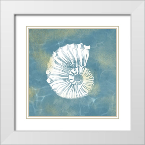 Coastal Embellishment 3 White Modern Wood Framed Art Print with Double Matting by Prime, Marcus