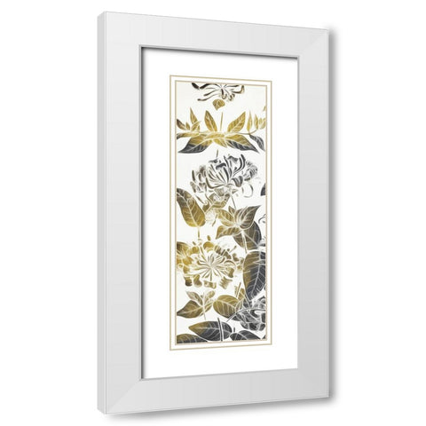 Look Through the Flowers One White Modern Wood Framed Art Print with Double Matting by Villa, Mlli
