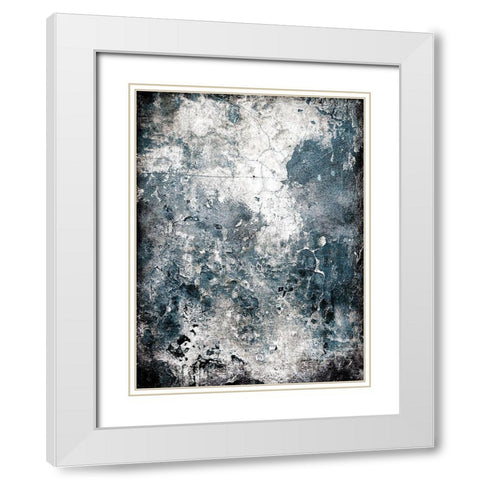 In Space White Modern Wood Framed Art Print with Double Matting by Villa, Mlli