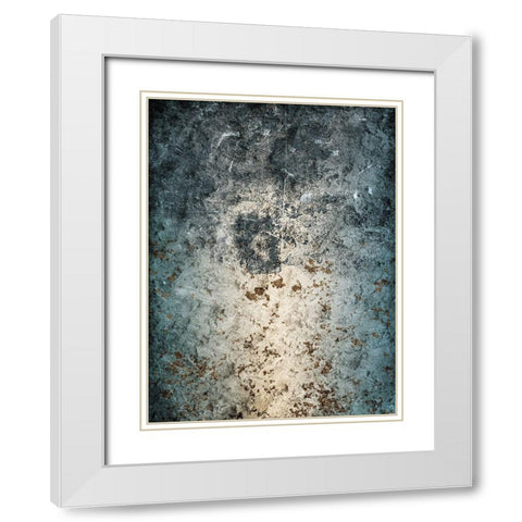 Cloudy Mess White Modern Wood Framed Art Print with Double Matting by Villa, Mlli