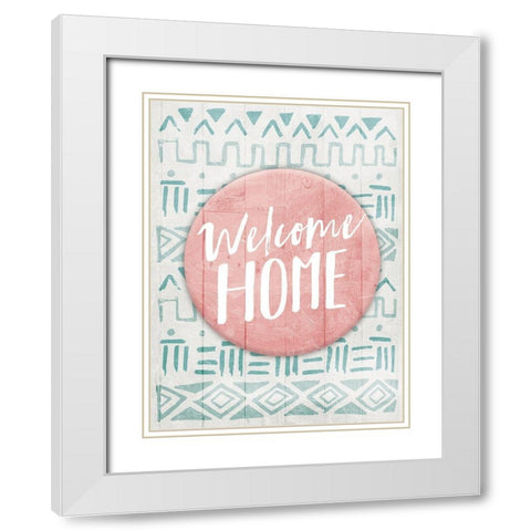 Tribe Phrase Soft White Modern Wood Framed Art Print with Double Matting by Villa, Mlli