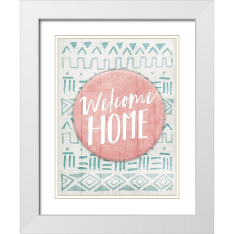 Tribe Phrase Soft White Modern Wood Framed Art Print with Double Matting by Villa, Mlli