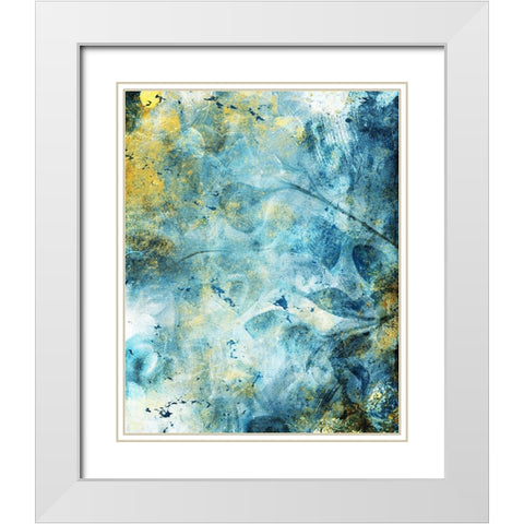 Stem Growth White Modern Wood Framed Art Print with Double Matting by Villa, Mlli