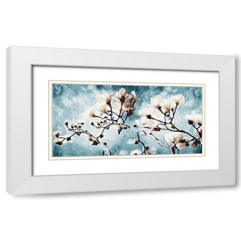 Bloom Through White Modern Wood Framed Art Print with Double Matting by Villa, Mlli