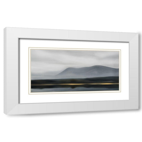 See Through The Fog White Modern Wood Framed Art Print with Double Matting by Villa, Mlli