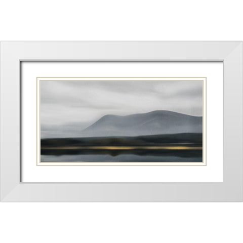 See Through The Fog White Modern Wood Framed Art Print with Double Matting by Villa, Mlli