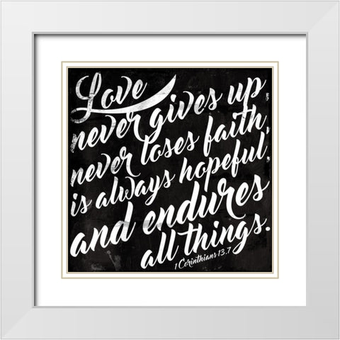 All Things Black White Modern Wood Framed Art Print with Double Matting by Villa, Mlli