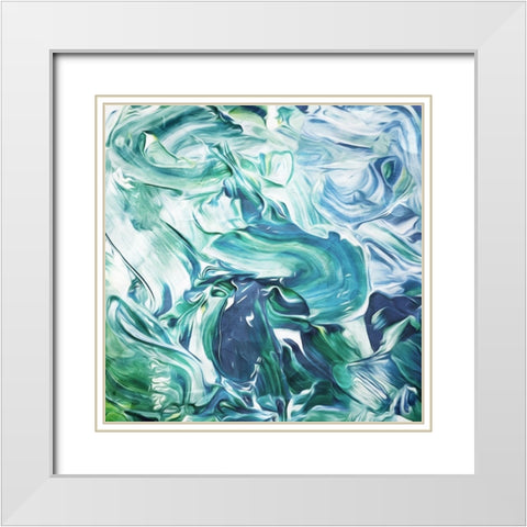 No Path White Modern Wood Framed Art Print with Double Matting by Villa, Mlli