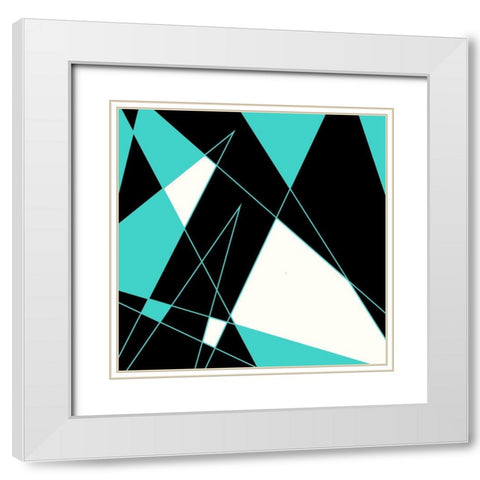 Which Way White Modern Wood Framed Art Print with Double Matting by Villa, Mlli