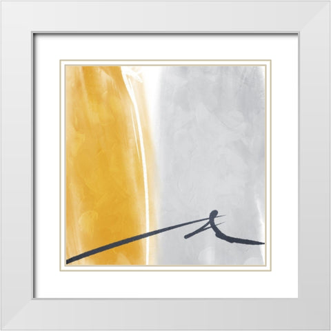 Race White Modern Wood Framed Art Print with Double Matting by Villa, Mlli