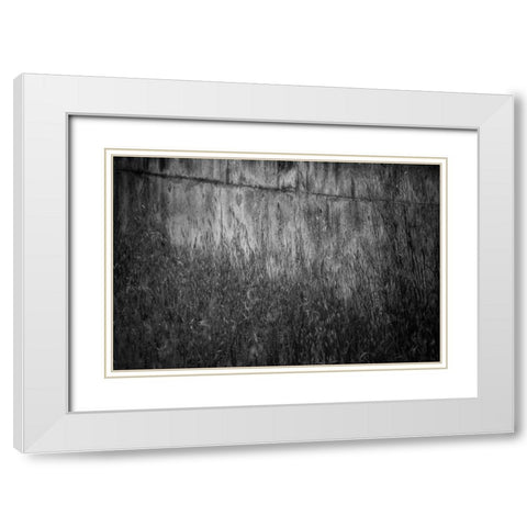 Knee Wall White Modern Wood Framed Art Print with Double Matting by Rowland, Joseph