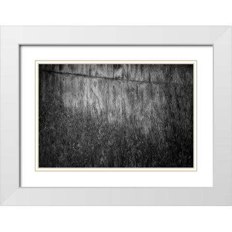 Knee Wall White Modern Wood Framed Art Print with Double Matting by Rowland, Joseph