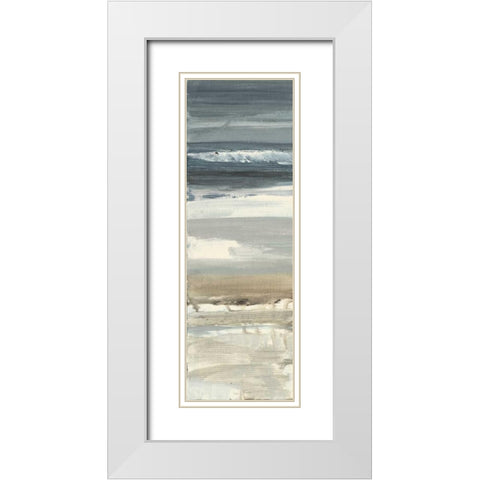 Creamy Memories 2 White Modern Wood Framed Art Print with Double Matting by Haynes, Smith