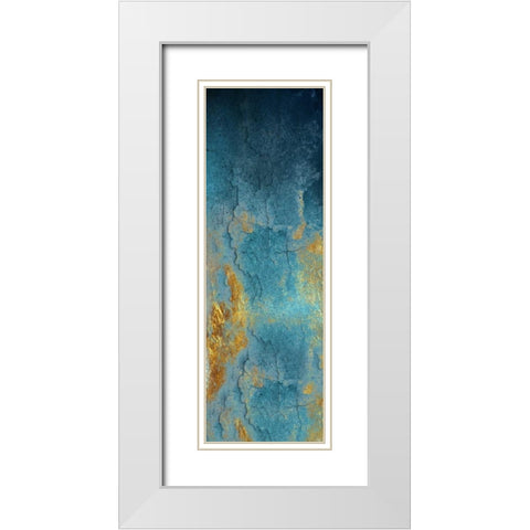 Evening Sky 1 White Modern Wood Framed Art Print with Double Matting by Lewis, Sheldon
