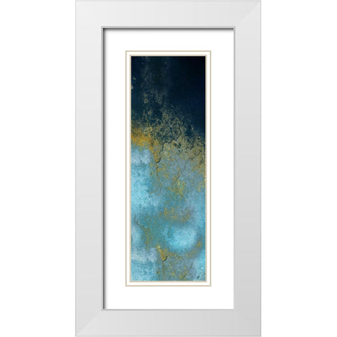 Evening Sky 2 White Modern Wood Framed Art Print with Double Matting by Lewis, Sheldon