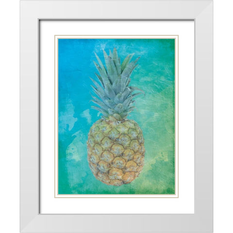 Sweet Pine White Modern Wood Framed Art Print with Double Matting by Lewis, Sheldon