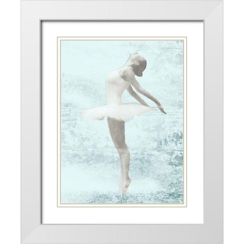 Champion White Modern Wood Framed Art Print with Double Matting by Lewis, Sheldon