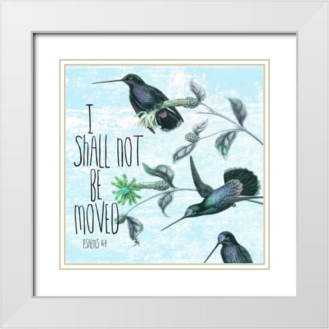 I Shall Not White Modern Wood Framed Art Print with Double Matting by Lewis, Sheldon