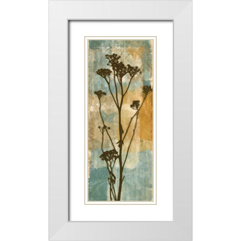 BOTANICAL BEAUTY II White Modern Wood Framed Art Print with Double Matting by Greene, Taylor