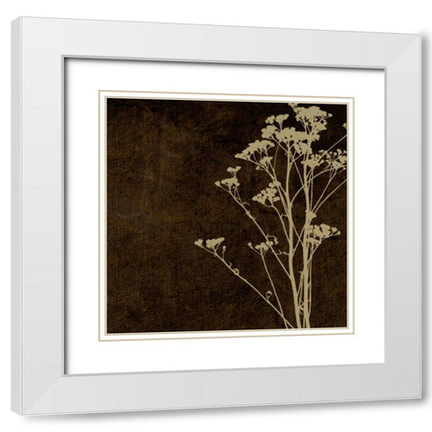 OSCAR GOLD B2 White Modern Wood Framed Art Print with Double Matting by Greene, Taylor