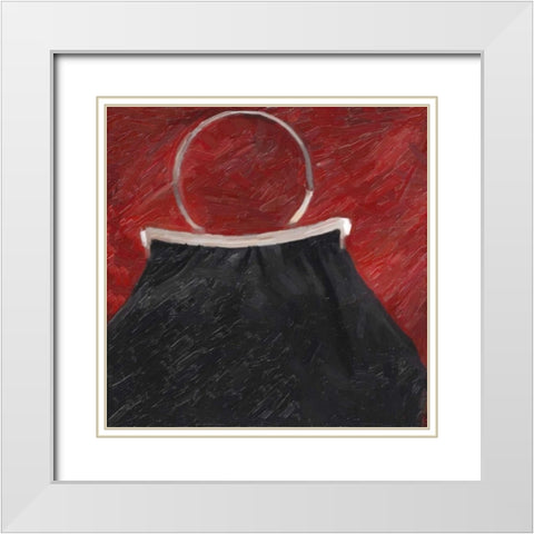 Fashion Patch S9 White Modern Wood Framed Art Print with Double Matting by Greene, Taylor