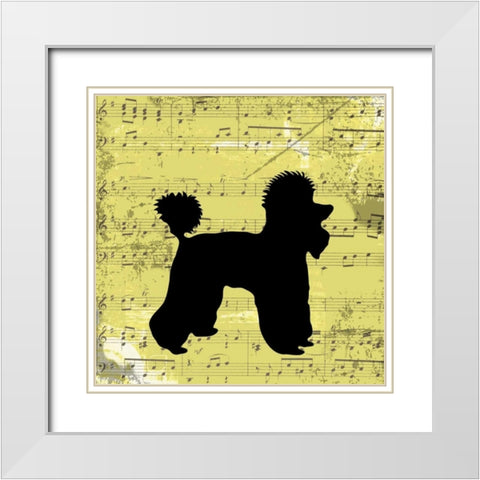Good Boy 2 White Modern Wood Framed Art Print with Double Matting by Greene, Taylor