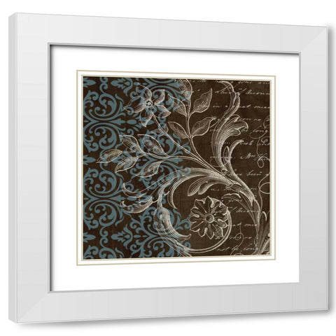 MIND SET White Modern Wood Framed Art Print with Double Matting by Greene, Taylor