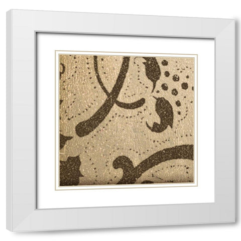 ELEMENT White Modern Wood Framed Art Print with Double Matting by Greene, Taylor