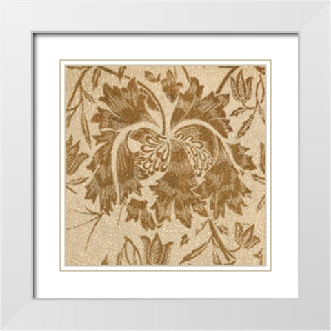 Nutural White Modern Wood Framed Art Print with Double Matting by Greene, Taylor