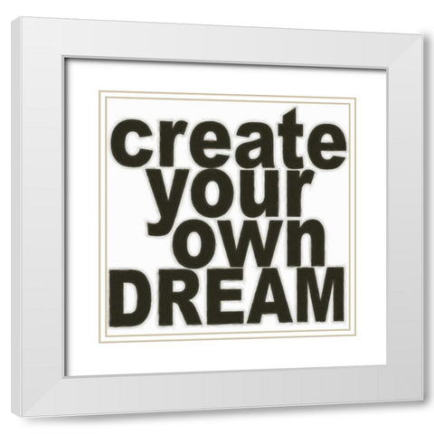 Create Your White Modern Wood Framed Art Print with Double Matting by Greene, Taylor