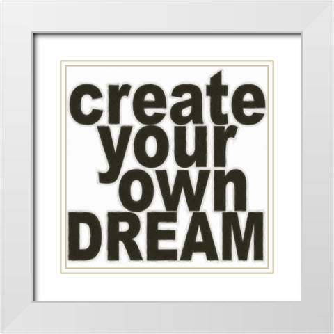 Create Your White Modern Wood Framed Art Print with Double Matting by Greene, Taylor