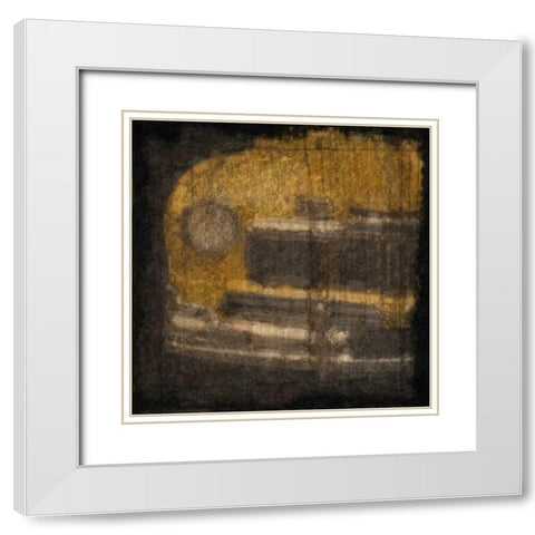 Mancave 3 White Modern Wood Framed Art Print with Double Matting by Greene, Taylor
