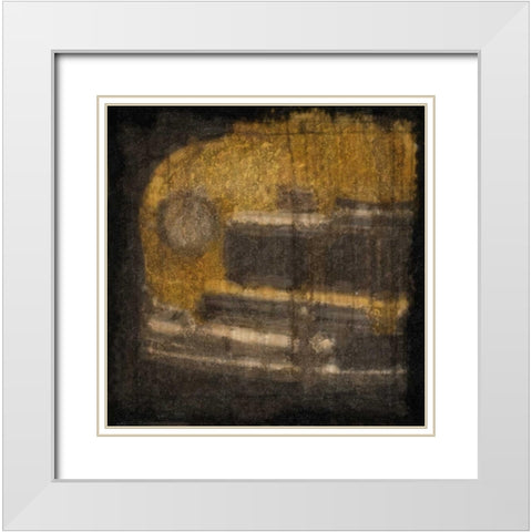 Mancave 3 White Modern Wood Framed Art Print with Double Matting by Greene, Taylor